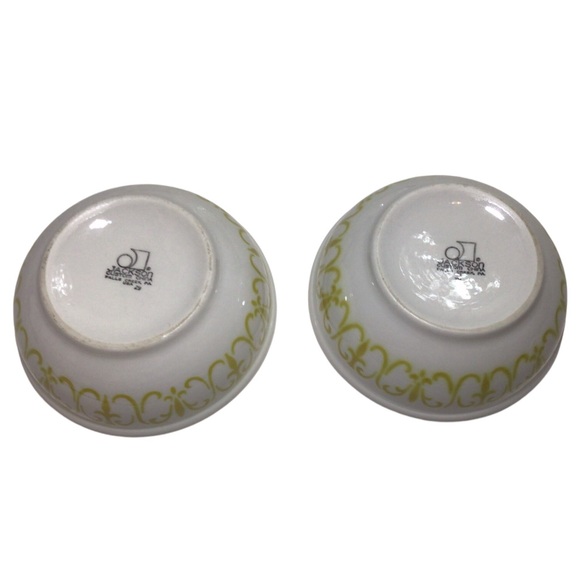 Jackson China Falls Creek PA By Paul McCobb Golden Harvest Platter + 2 Bowls - Picture 7 of 11